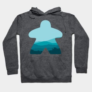 Board Game Meeple Mountains Hoodie